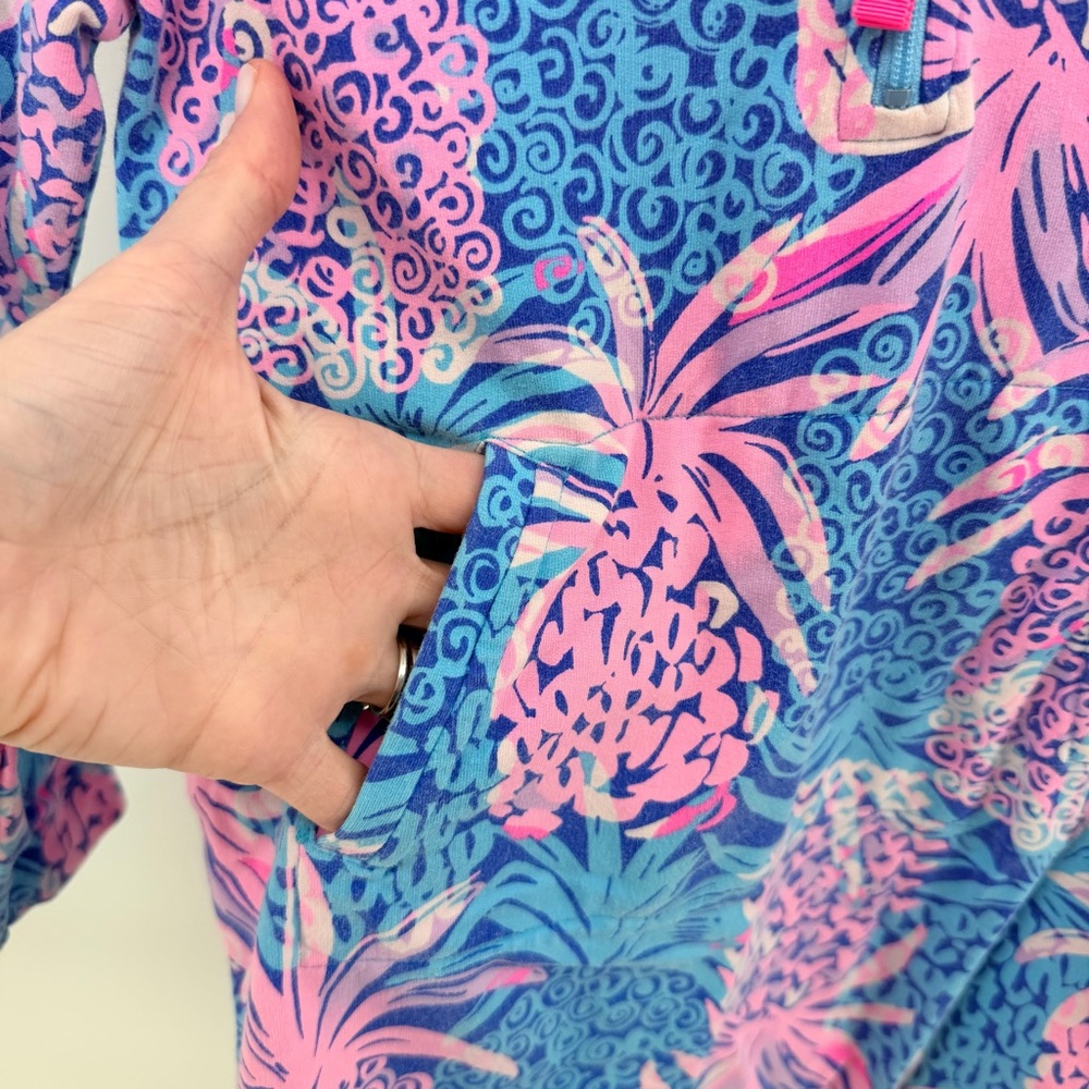 Lilly Pulitzer Little Skipper Popover Dress in Pineapple - Picture 4 of 6